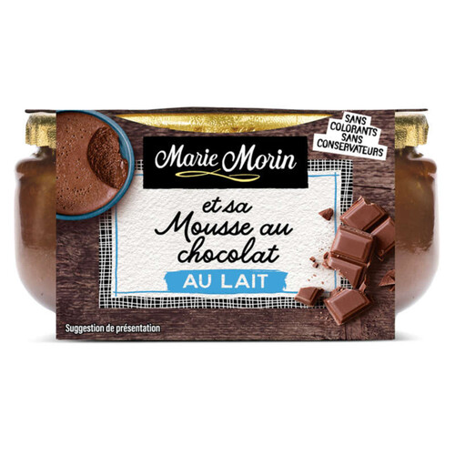 Marie Morin Mousse au Chocolat au Lait 100g