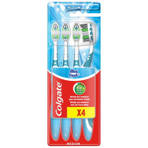 Brosses à dents Colgate Max Fresh Medium