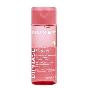 Nuxe Very rose Démaquillant waterproof biphase yeux et lèvres 100ml