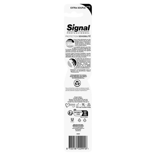 Signal brosse à dents protection sensibilité extra souple x1