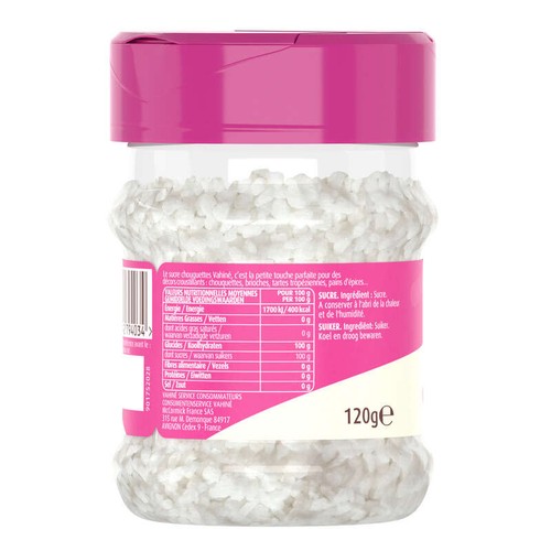 Vahiné Sucre Chouquettes 120g