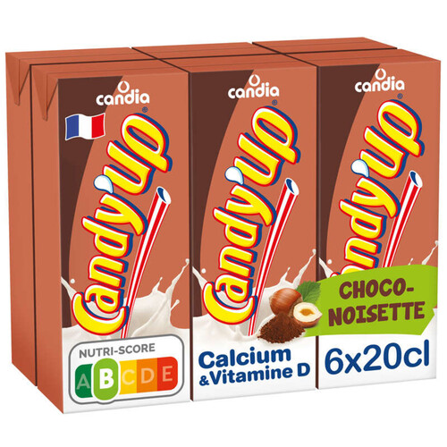 Candy ‘Up Gout Choco Noisette 6X20Cl