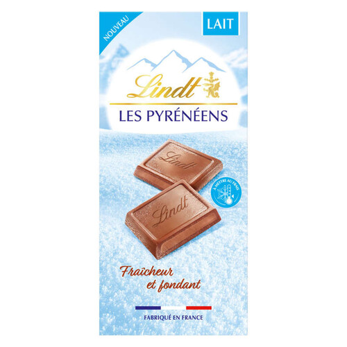 Lindt Pyrénéens Tablette de Chocolat au lait 150g.