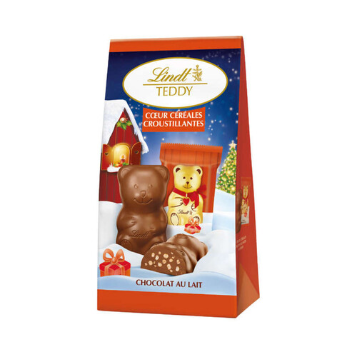 Lindt Teddy Coeur Céréales Croustillantes 130g