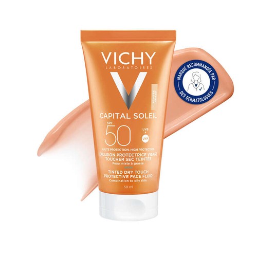 [Para] Vichy Emulsion toucher sec teintée SPF50 50ml
