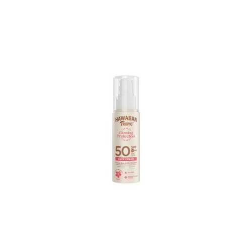 Hawaiian Tropic Crème Visage Glowing Protection SPF50 50ml