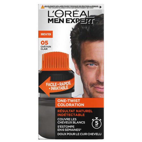 L'Oréal Paris Men Expert Coloration One Twist Homme Châtain Clair