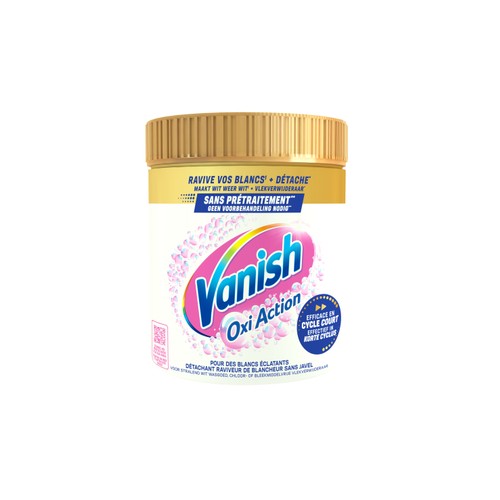 Vanish Oxi Action Poudre détachante raviveur de blancheur 960g