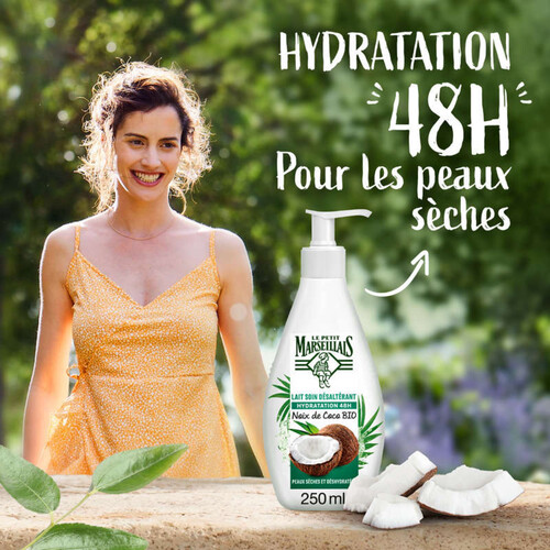 Le Petit Marseillais Lait Corps Coco Bio 250ml