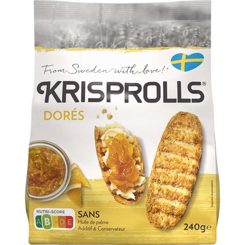 Krisprolls Petits Pains Dorés 240g