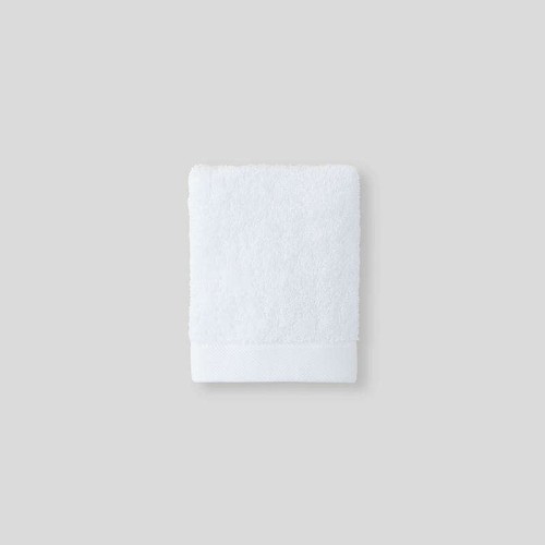 Monoprix Maison Serviette Invité, Blanc, Coton Bio
