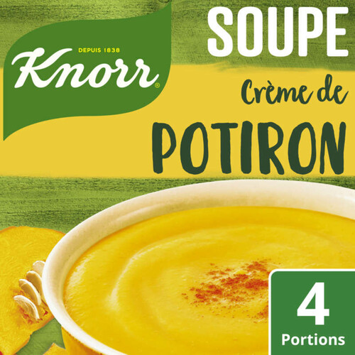 Knorr Soupe Crème de Potiron 100g 3 Portions