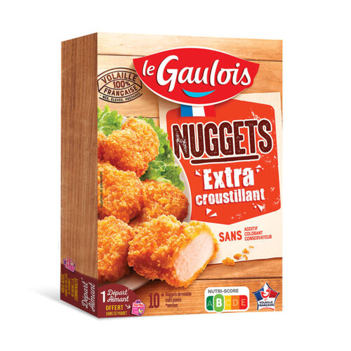 Le Gaulois Nuggets Extra Croustillant 200G