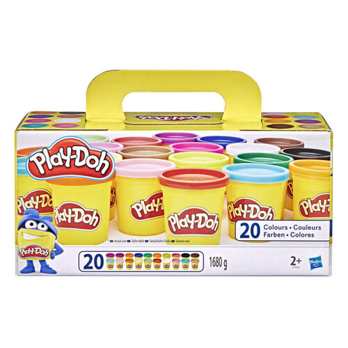 Play-Doh 20 Pots de pâte à modeler