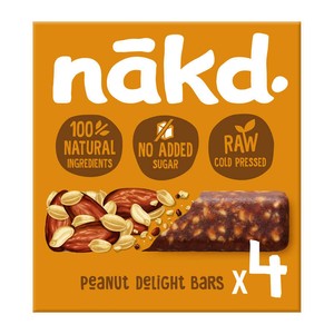 Nakd Barres Aux Cacahuètes 4x35g