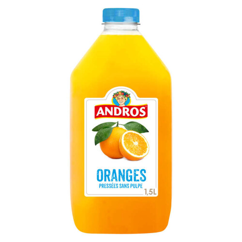 Andros Jus d'orange sans pulpe 1,5l