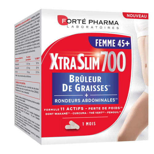 [Para] Forté Pharma XtraSlim 700 Woman 45+ Brûleur De Graisses 120 Gélules