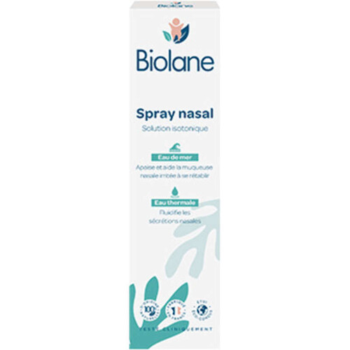 Biolane spray nasal eaux thermale & eau de mer 100ml