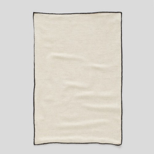 Monoprix Maison Set De Table Rectangulaire, Couleur Naturel, Coton Et Lin