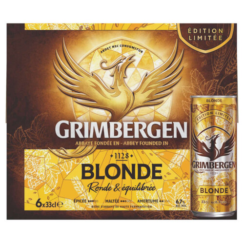 Grimbergen Bière Blonde 6x33cl
