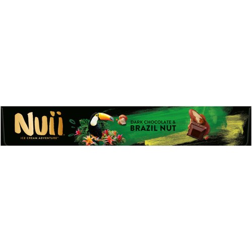 Nuii  Bâtonnets Chocolat noir & Noix du Brésil x4 276g