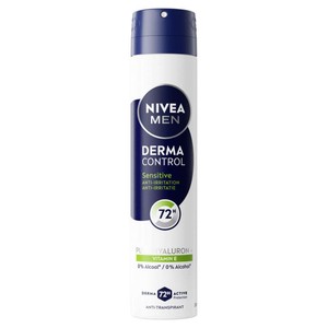 Nivea Derma control sensitive  Déodorant spray anti-transpirant 72h 200ml