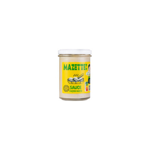 Mazette mayo végétale légère et onctueuse nature bio 200g