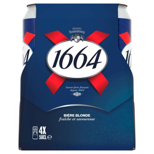 1664 Bière Blonde 4 x 50 cl