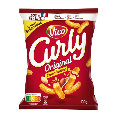 Curly Cacahuete L'Original 100g 