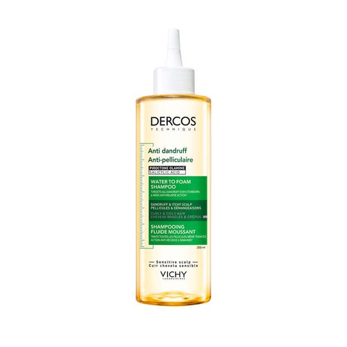 Vichy Dercos Shampoing Fluide Moussant Anti-Pelliculaire Cheveux Bouclés & Crépus 200ml
