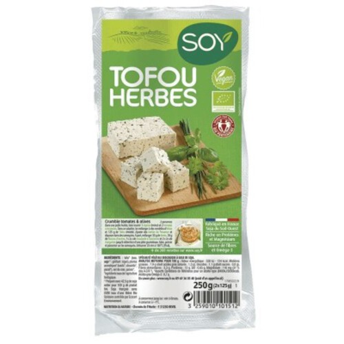 [Par Naturalia] Soy Tofou Frais aux Herbes Bio 2x125g