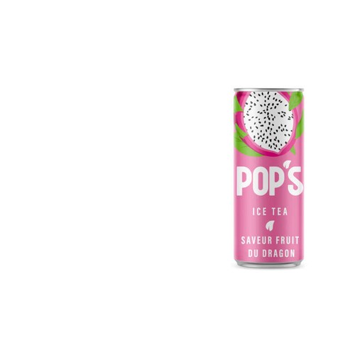 Pop's Ice tea Fruit du Dragon 330ml