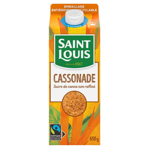 Saint Louis Cassonade Sucre Roux De Canne 650G