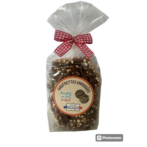 Fortwenger Gaufrettes enrobées Chocolat lait 150g