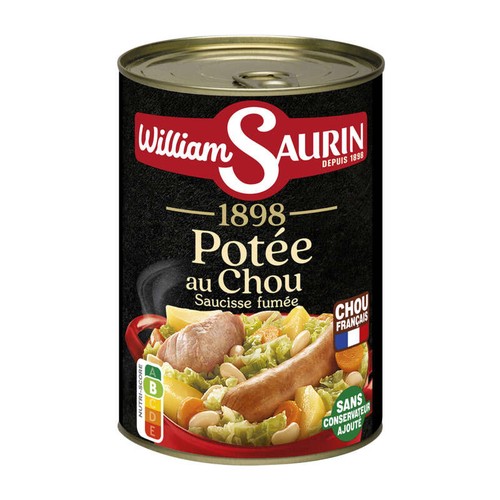 William Saurin Potée Auvergnate aux Choux 420g