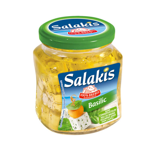 Salakis Fromage au lait de brebis, au basilic 300G
