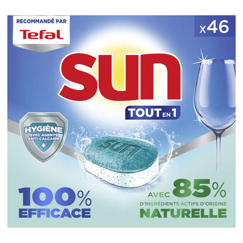 Sun Tablette Lave-Vaisselle Tout en 1 *46