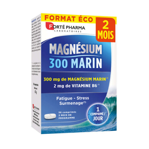 [Para] Forté Pharma FortéMag 300 Marin x56 comprimés