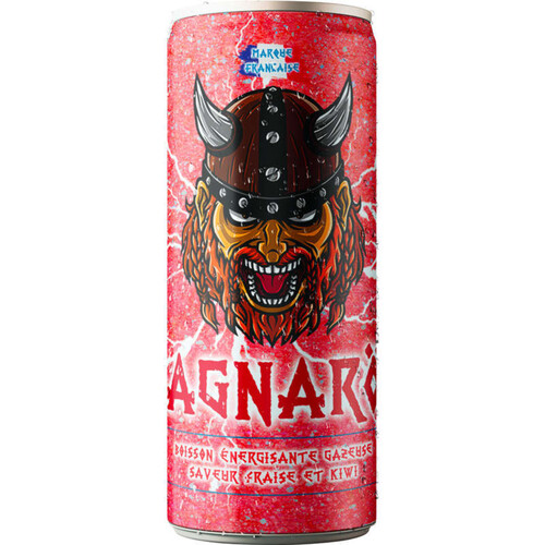 Ragnarok Energy Boisson Energétique kiwi & Fraises 250ml