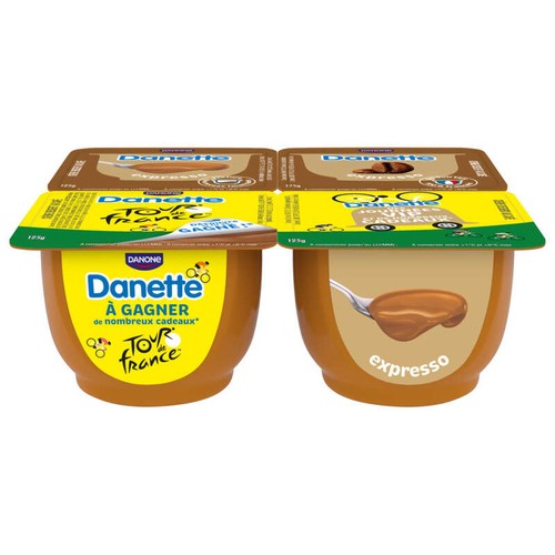 Danette Crème Dessert Café Expresso 4x125g