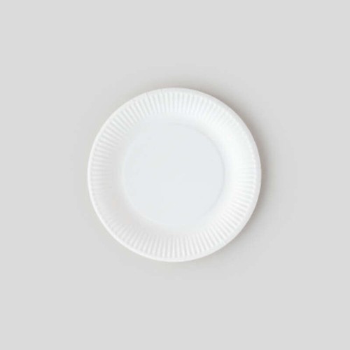 Monoprix maison 50 assietes blanche 23cm en carton
