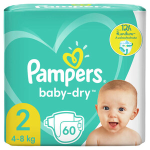 Pampers Baby Dry Geant T2X60