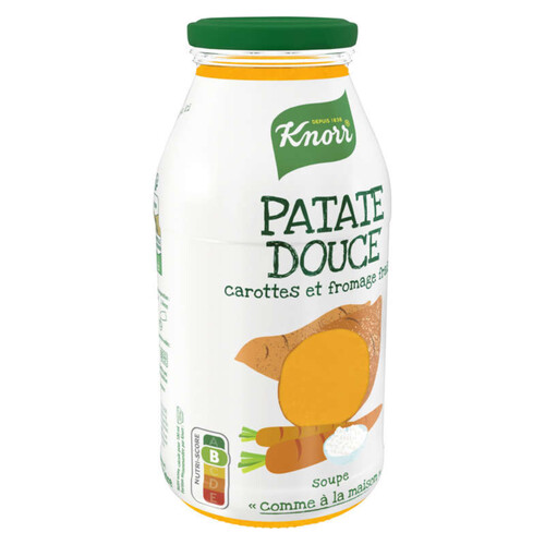 Knorr Soupe De Patate Douce, Carottes Et Fromage Frais 450ml