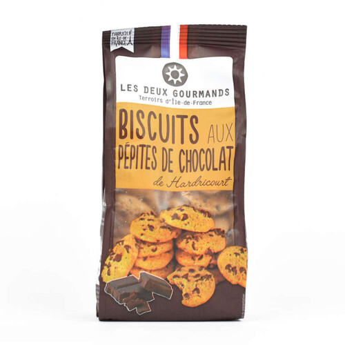Les Deux Gourmands Biscuits Aux Pépites De Chocolat De Hardricourt 150G