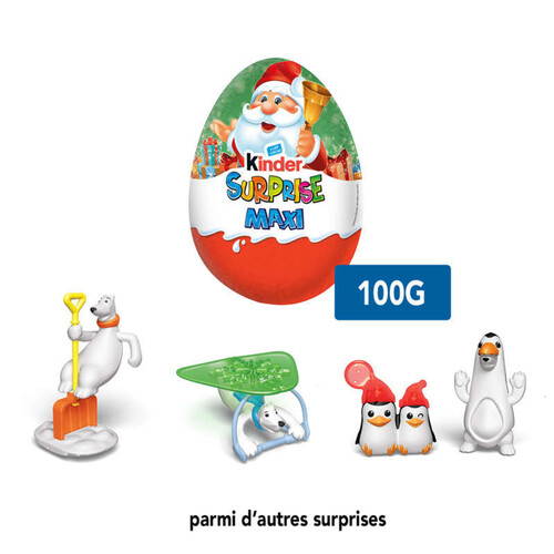 Kinder Surprise Maxi Œuf Chocolaté 100g