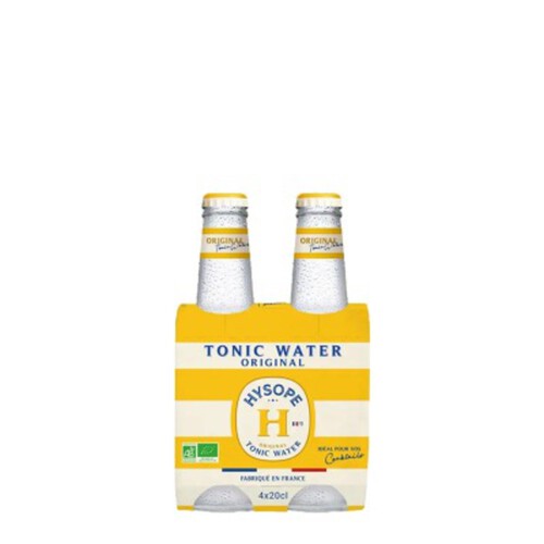 Hysope Tonic Water Original Bio 4x20cl