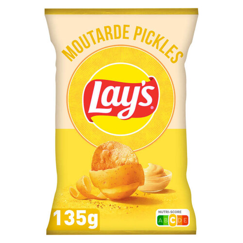 Lay's Chips Moutarde Pickles 135g