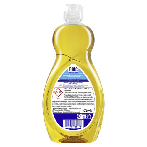 Paic Liquide vaisselle éclat citron 500ml