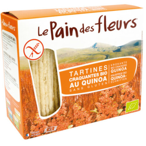 [Par Naturalia] Le Pain des Fleurs Tartines Craquantes au Quinoa sans Gluten Bio 150g