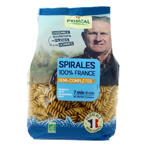 [Par Naturalia] Priméal Spirales Demi-Complètes Bio 500g